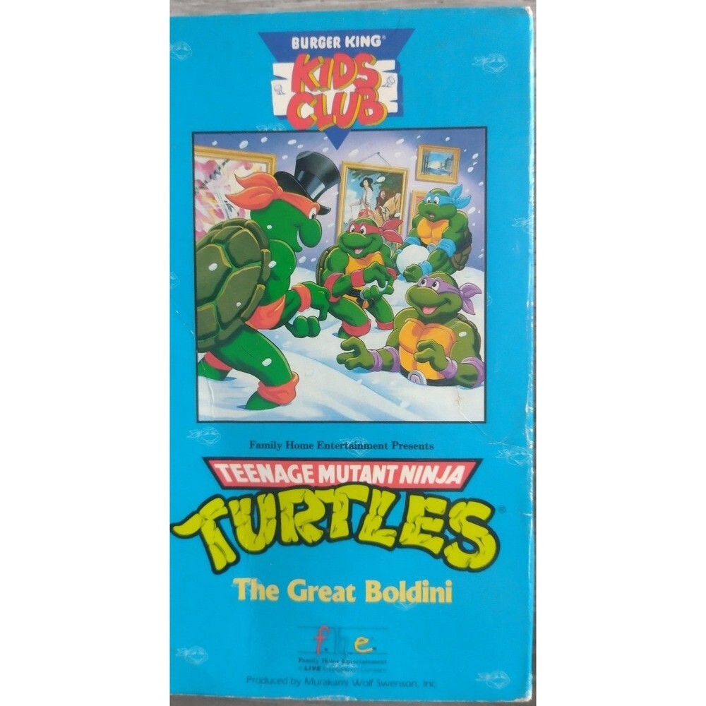Teenage Mutant Ninja Turtles Vintage VHS - Picture 2 of 6